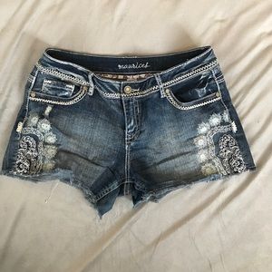 Maurice's jean shorts